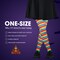 Colorful Rainbow Striped Tights - Striped Nylon Clown Stretch Pantyhose LGBT Stocking Accessories for Every Day Attire and Costumes for Teens and Children